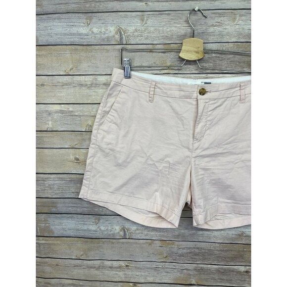 Old Navy Womens 10 Flat Front Shorts Blush Pink - Picture 4 of 10